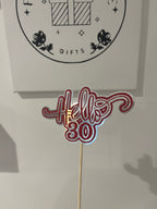 Hello …. Cake topper