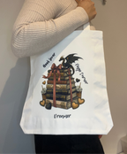 Bookish tote bag