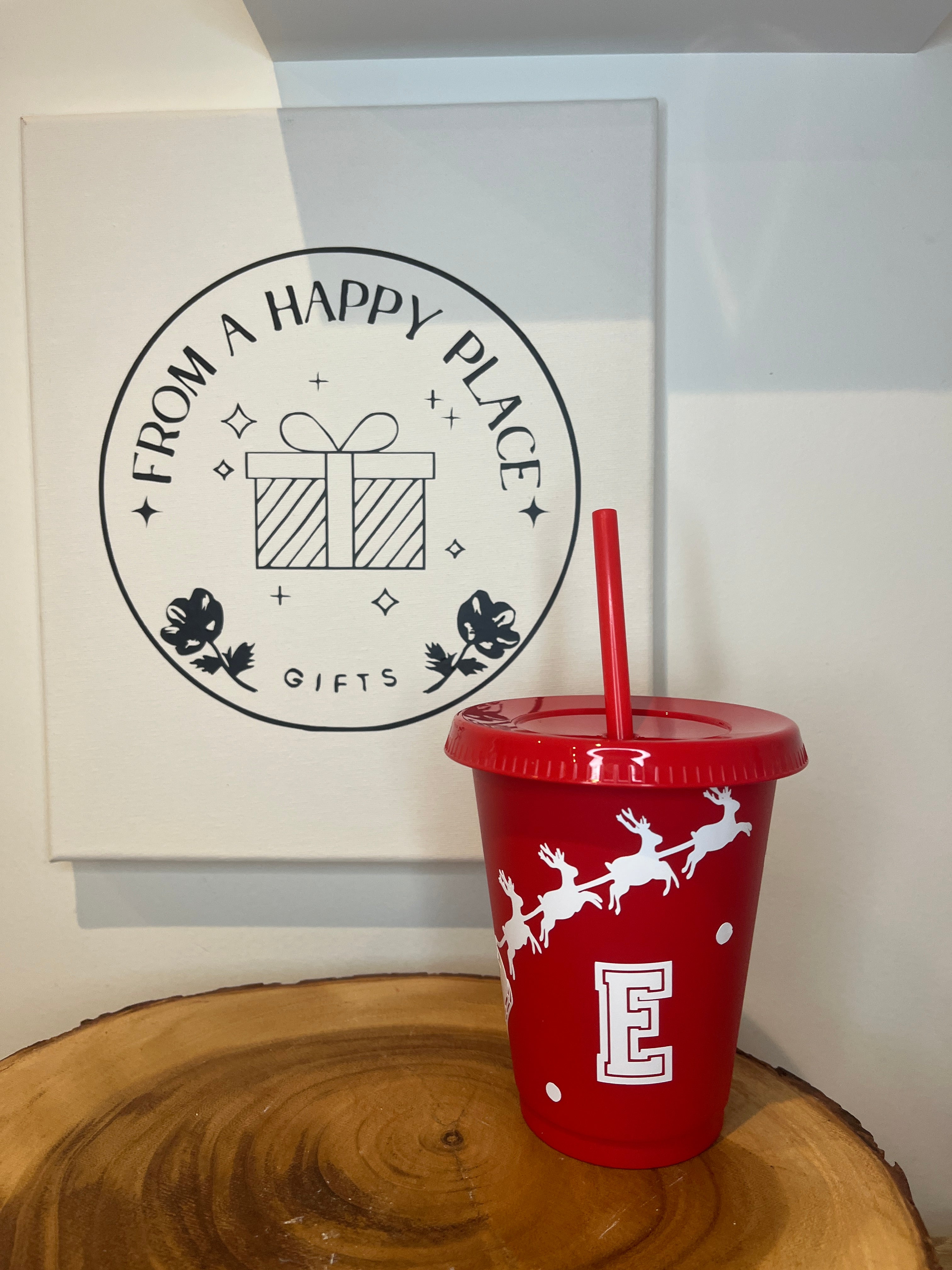 Personalised Christmas cold cups