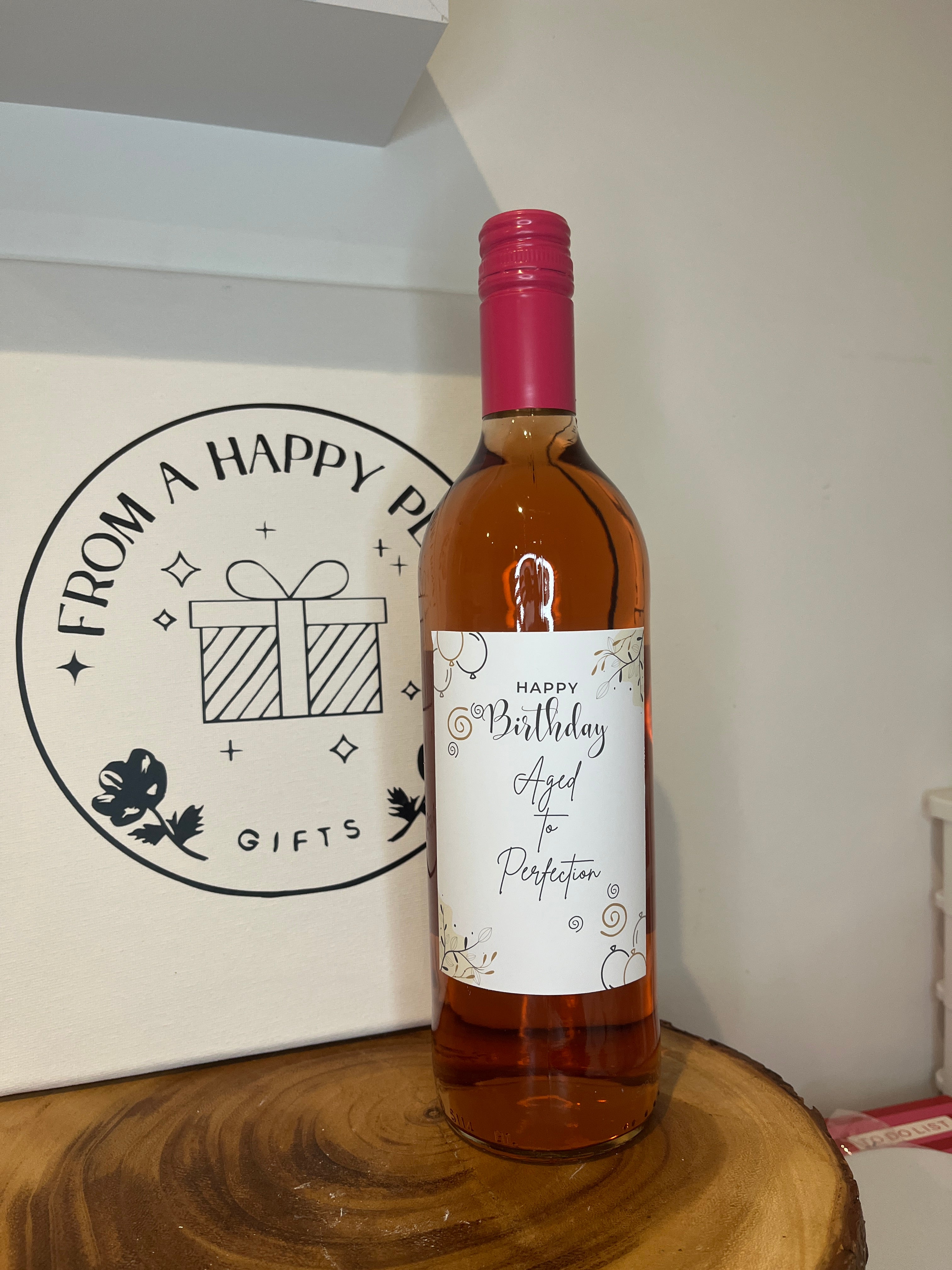 Personalised bottle labels