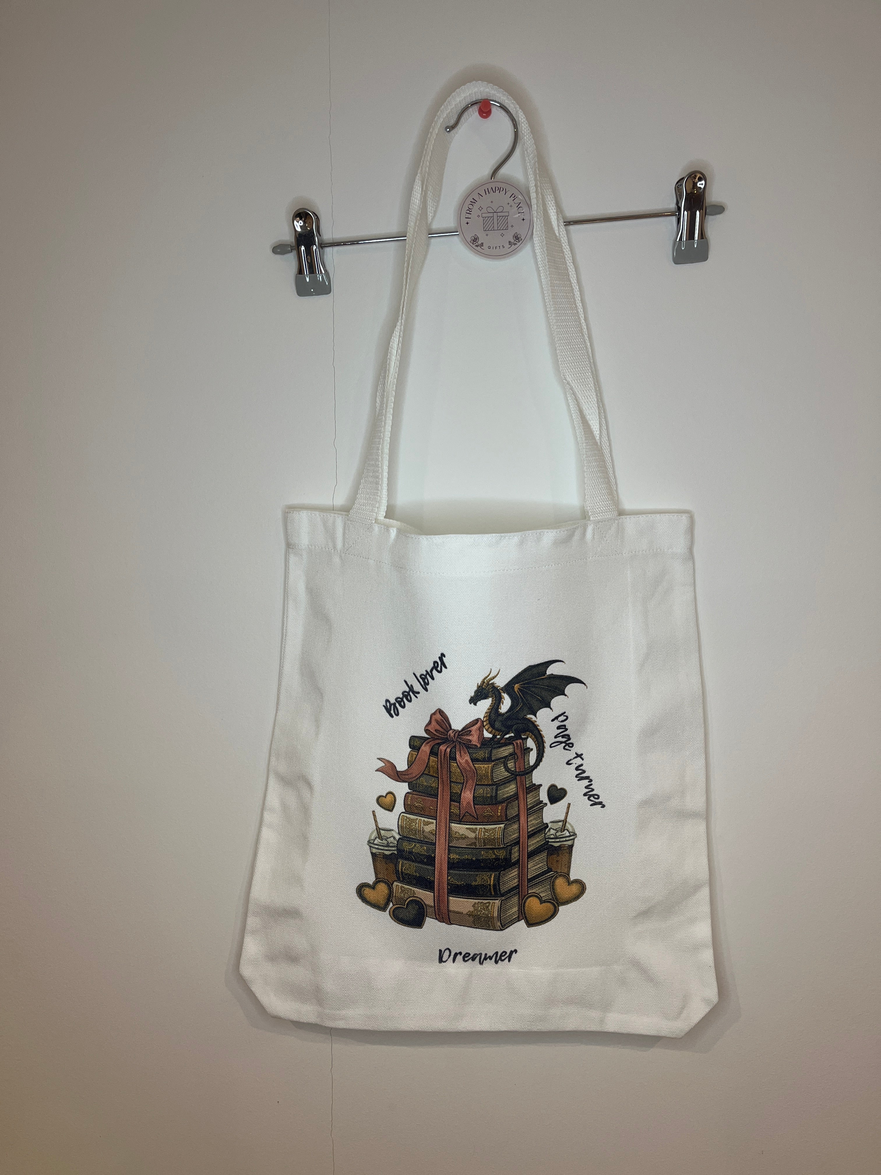 Bookish tote bag