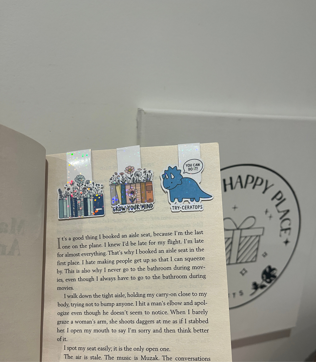 Magnetic bookmarks