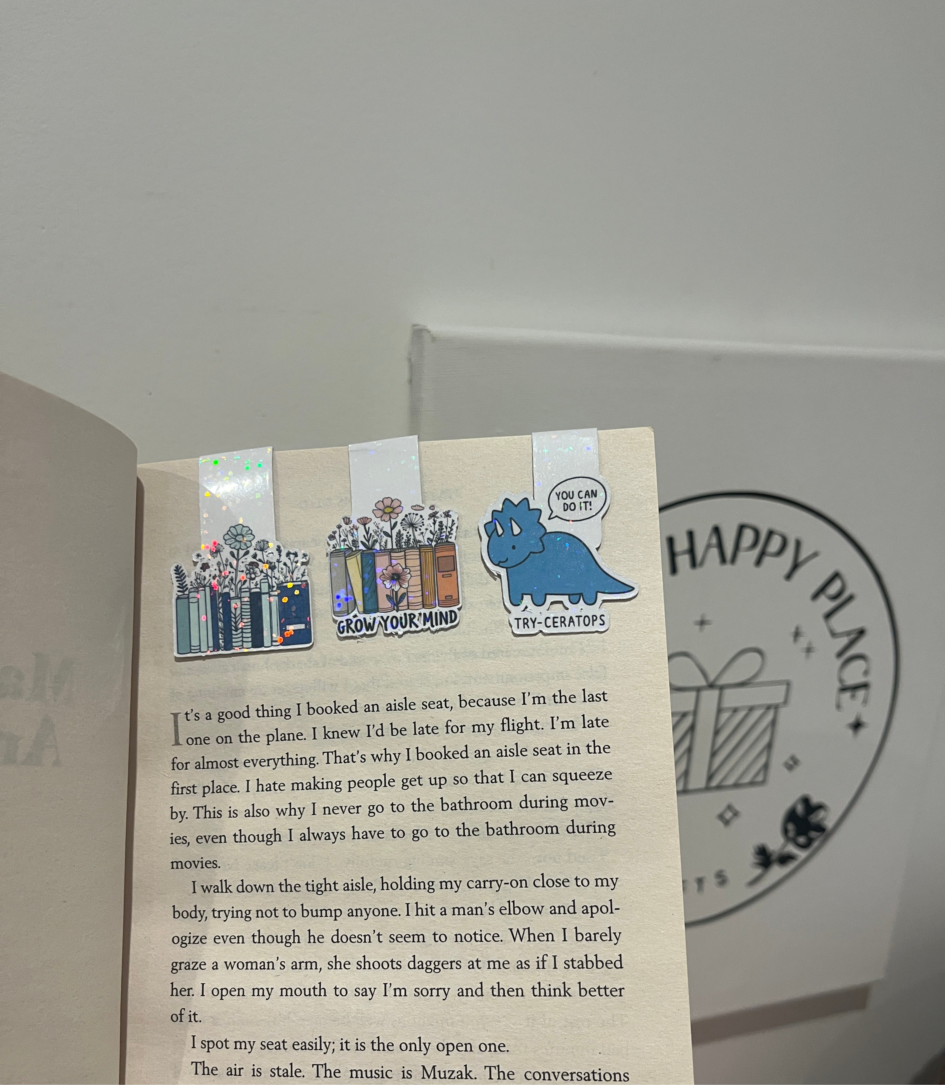 Magnetic bookmarks