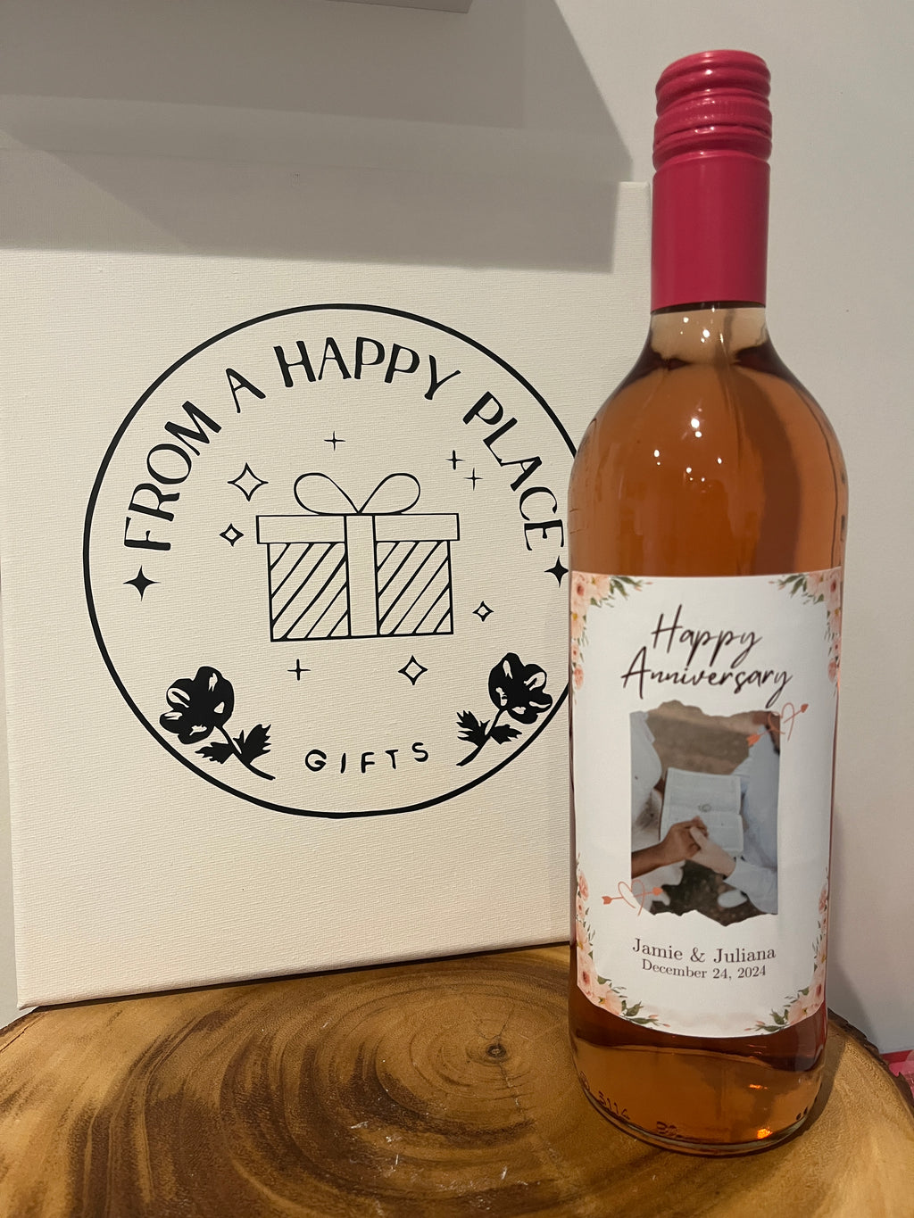 Personalised bottle labels