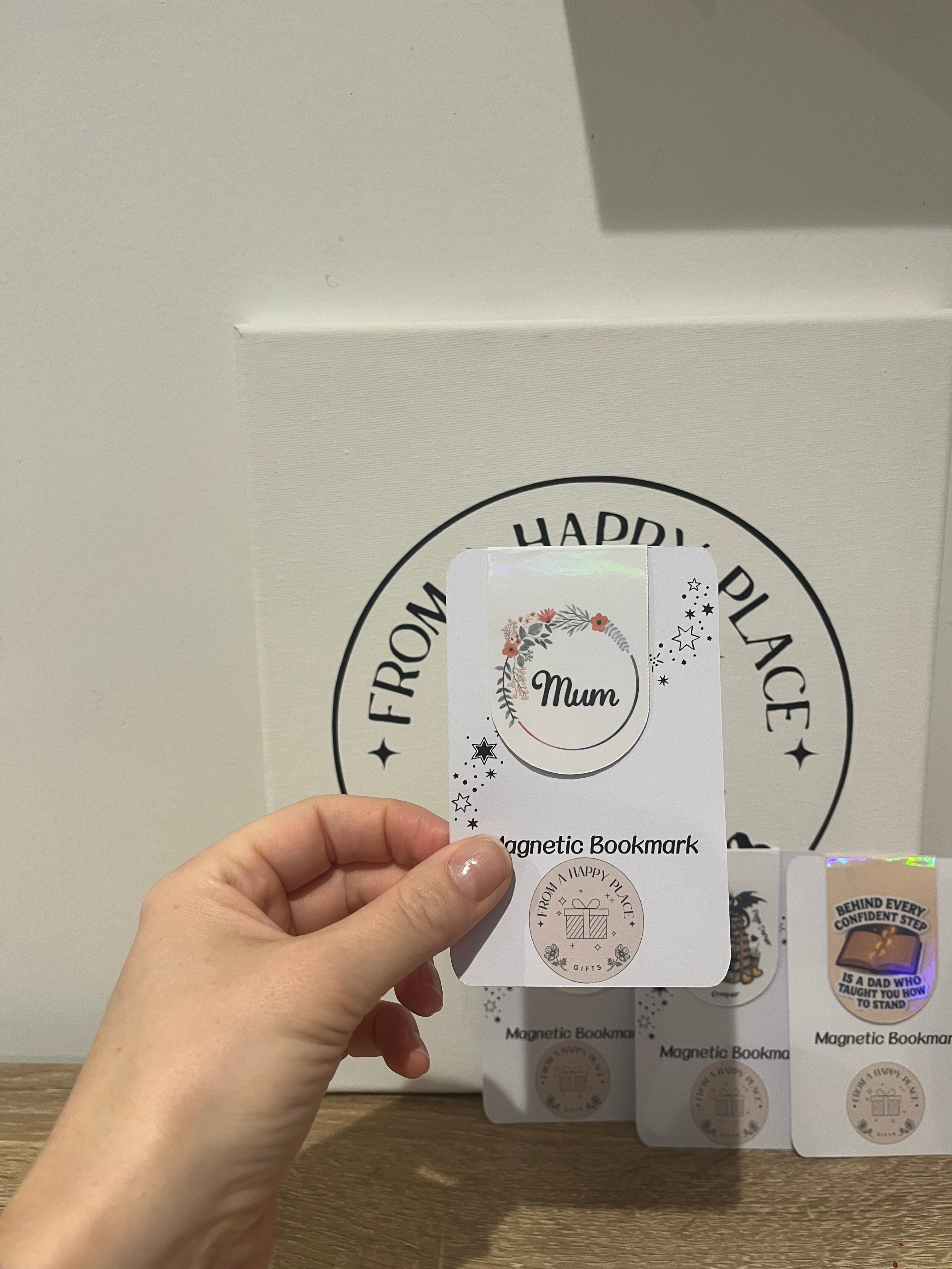 Handmade Magnetic Bookmarks