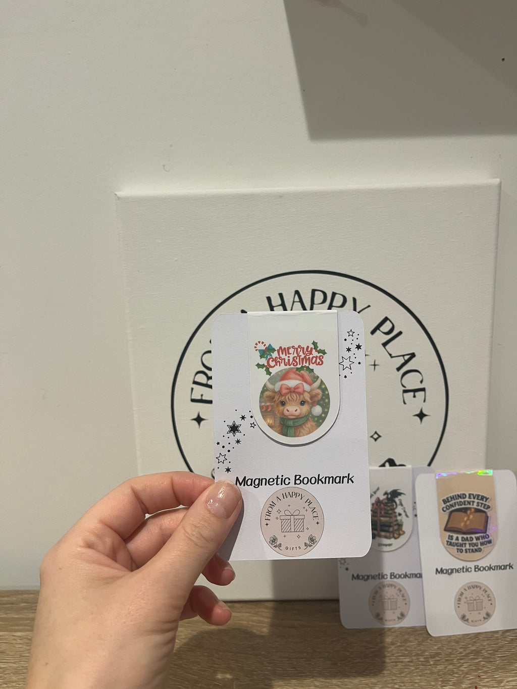 Handmade Magnetic Bookmarks