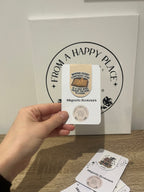 Handmade Magnetic Bookmarks